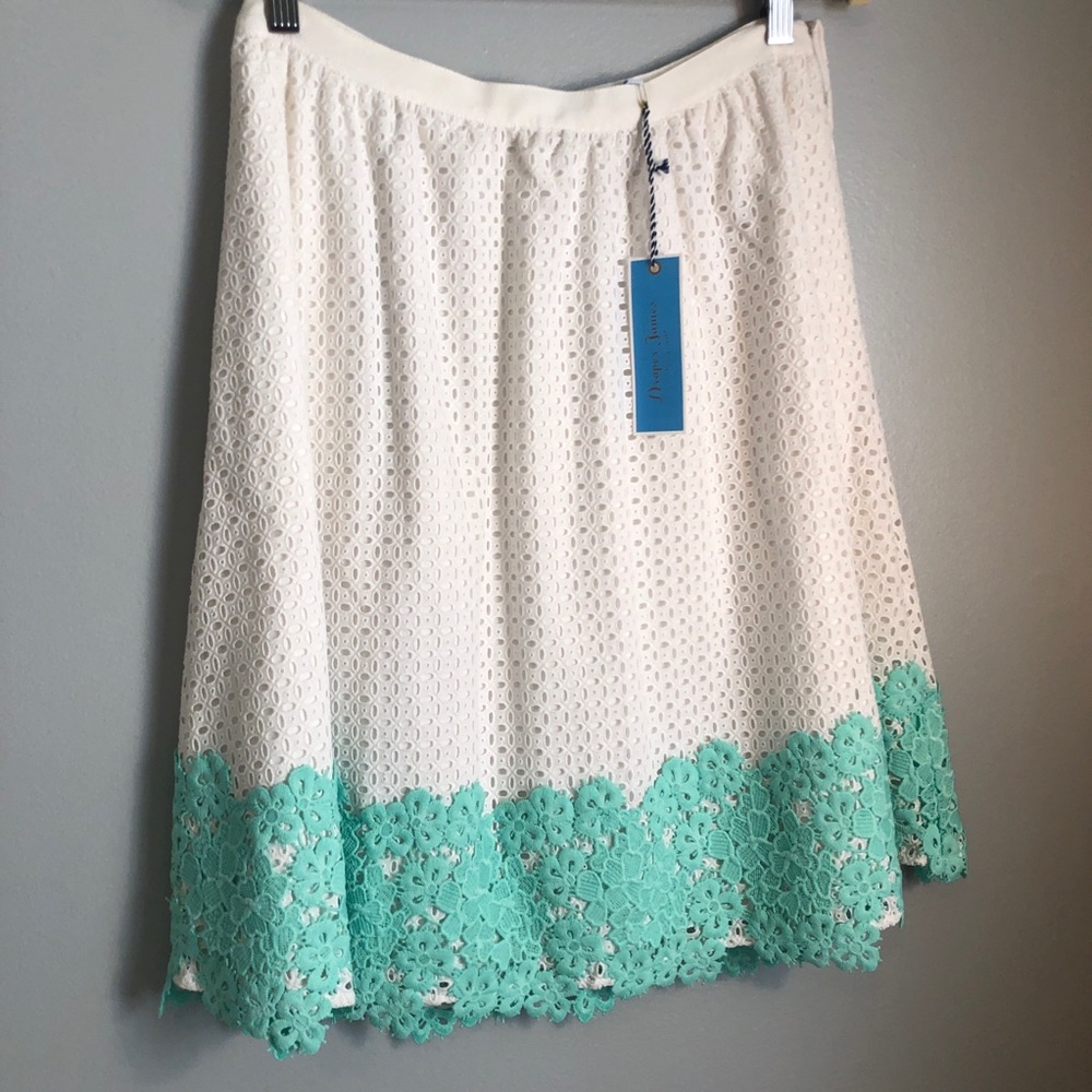 Draper James Emma Eyelet Skirt